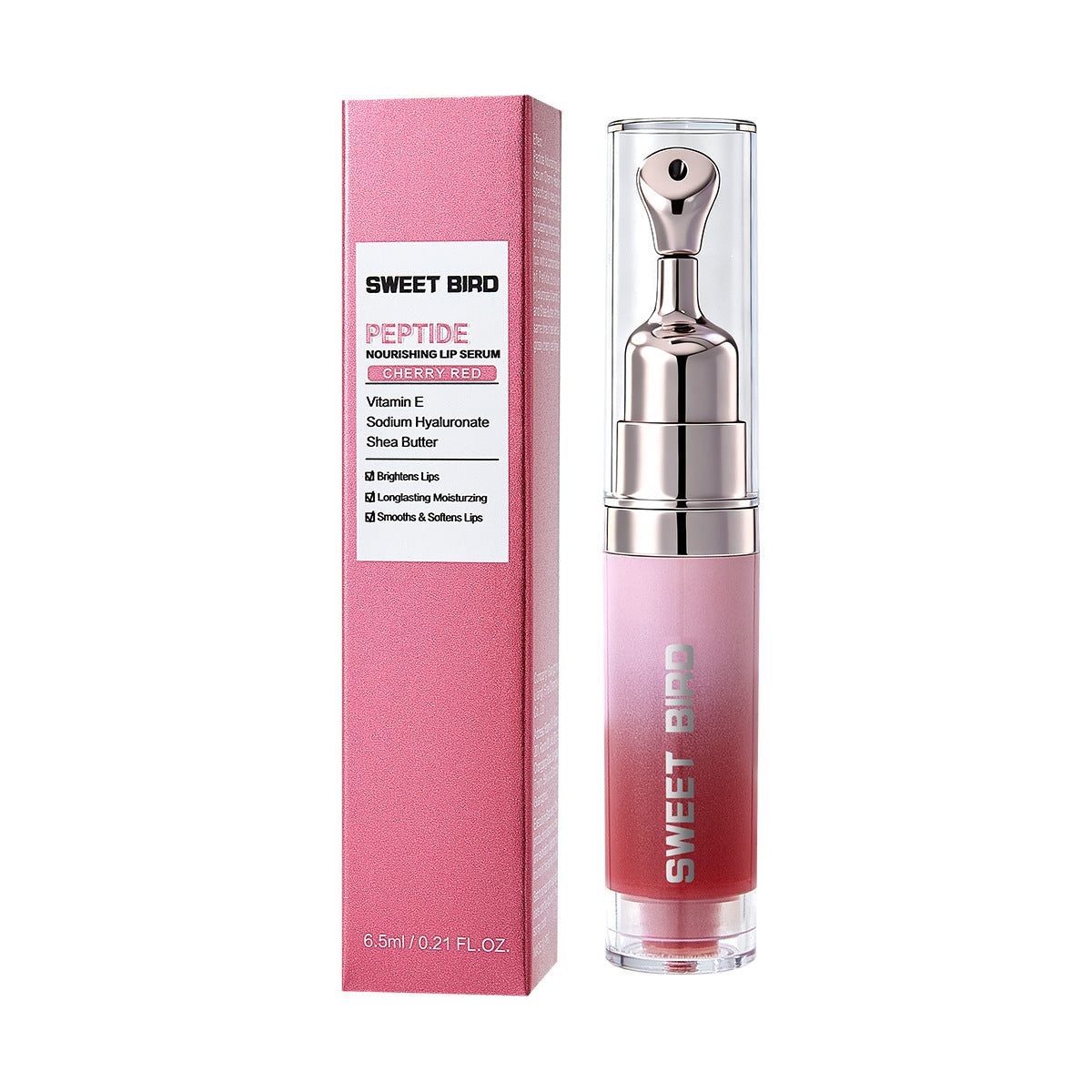Sweet Bird Hydrating Lip Gloss with Mirror Shine and Glossy Finish