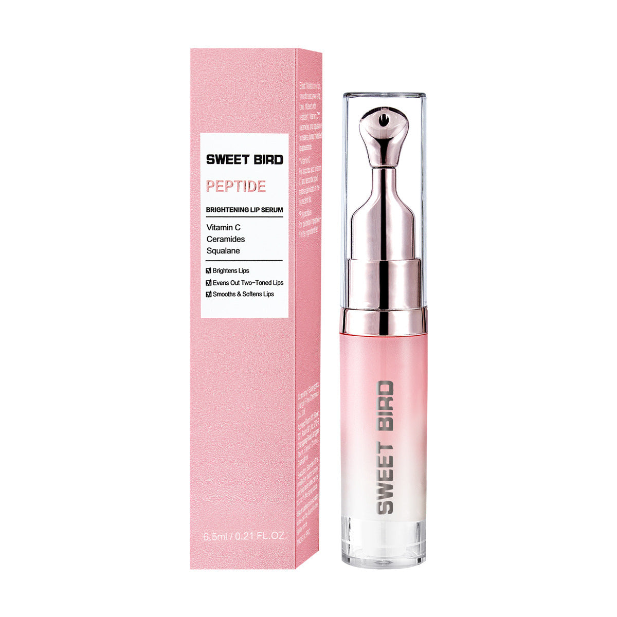Sweet Bird Hydrating Lip Gloss with Mirror Shine and Glossy Finish